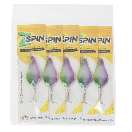 Шумовая блесна SkyFish "Z SPIN" арт: SP-15  12гр